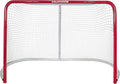 EALER Hockey Goal with Shooting Targets – 6′×4′ Portable Street & Ice Goal, Heavy-Duty 2″ Steel Frame, 11 Target Holes, Tear-Proof Fabric, Official Size, Easy Backyard Assembly