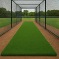 Ottomanson Artificial Turf Golf Hitting Mat 3' x 13' Indoor/Outdoor Waterproof Synthetic Fake Grass for Putting Practice Baseball Football Sports Gym Backyard, Custom Size 2' up to 30'