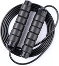 Redify Jump Rope,Jump Ropes for Fitness for Women Men and Kids,Speed Jumping Rope for Workout with Ball Bearings,Adjustable Skipping Rope for Exercise&Slim Body at Home School Gym