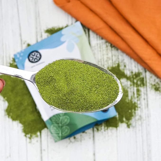 Organic Moringa Powder | 100% Regenerative Organic Raw Moringa Powder, Certified USDA. Non-GMO (250g)
