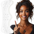 Face Glitter Freckles, Makeup Patches-Silver-Face Glitter Speckles Patches, 4pcs