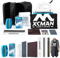 XCMAN Complete Ski Snowboard Tuning and Waxing Kit with Waxing Iron,Universal Wax,Edge Tuner,Brush,Wax Scraper,Ptex