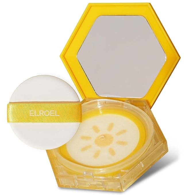 Pang Pang Sun Cushion Plus - Korean Hypoallergenic & Lightweight Sunscreen with Puff Sponge - Broad Spectrum SPF50+ PA++++ (0.53 oz)