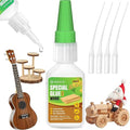 Wood Glue, 20g Clear Woodworking Adhesive for Furniture Repair and DIY Crafts ??Super Instant Glue, Fast-Drying, Waterproof, Heavy-Duty Bonding for Carpentry Projects