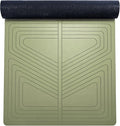 agoy Pro+ Warrior - Premium Non-Slip Yoga Mat – Eco-Conscious Design - PU Mat With Wet/Dry Grip+ - Focus Alignment - Lazer-Etched Technology - A Portable Standard Size Mat for All Styles of Yoga