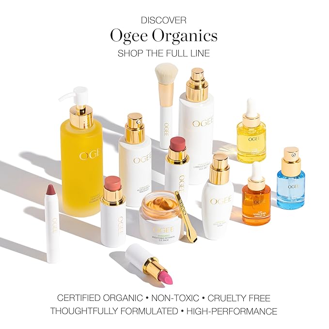 Ogee Sculpted Complexion Foundation Stick (Oak 5.5N - Medium Beige, Golden Undertones) Full Coverage Foundation Makeup - Instantly Balance & Even Complexion - 70% Organic Ingredients