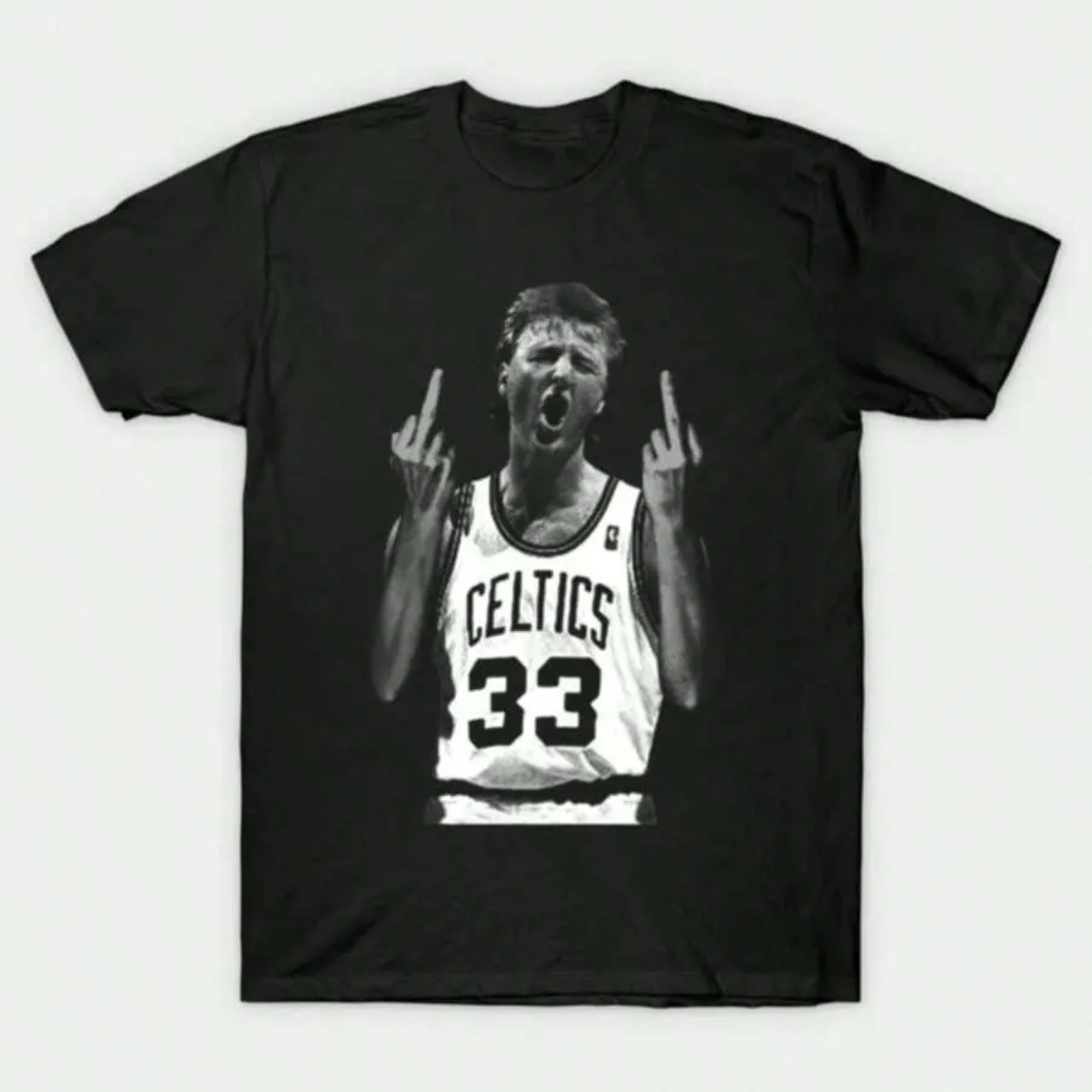 Larry Bird Retro 90s Graphic T-Shirt