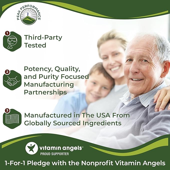 Peak Performance Organic Greens Superfood Powder. Best Tasting Super Greens Powder with 25+ Organic Ingredients for Max Energy and Athletic Performance. Vegan Keto Green Juice Daily Drink