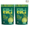 Kuli Kuli Moringa Oleifera Organic Leaf Powder & Green Smoothie, 100% Pure USDA Certified & Non-GMO Moringa Powder, Great with Smoothies, Tea, and Food, 2 Pack