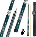 HomeSeason Pool Cue Stick 57" Billiard Cue Sticks Professional Low Deflection Pool Sticks