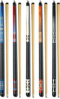 Set of 5 Pool Cues New 58" Billiard House Bar Pool Cue Sticks GJ-1~GJ-5