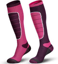 Hylaea Merino Wool Ski Socks, Cold Weather Socks for Snowboarding, Snow, Winter, Thermal Knee-high Warm Socks, Hunting
