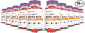 (10 Pack) Rapid Ripped Keto ACV Gummies Advanced Formula 1000MG Rapidripped Keto Gummies Apple Cider Vinegar Formulated with Pomegranate Beet Juice Powder B12 Vegan Non GMO 600 Gummys