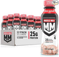 Muscle Milk Genuine Shake, Strawberry, 11.16 Fl Oz Bottles (Pack of 12)