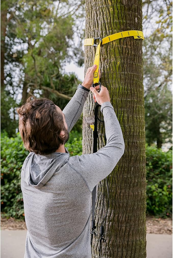 TRX GO Suspension Trainer, At Home, Portable Gym Workout, For Strength Training, Full Body Exercise Equipment