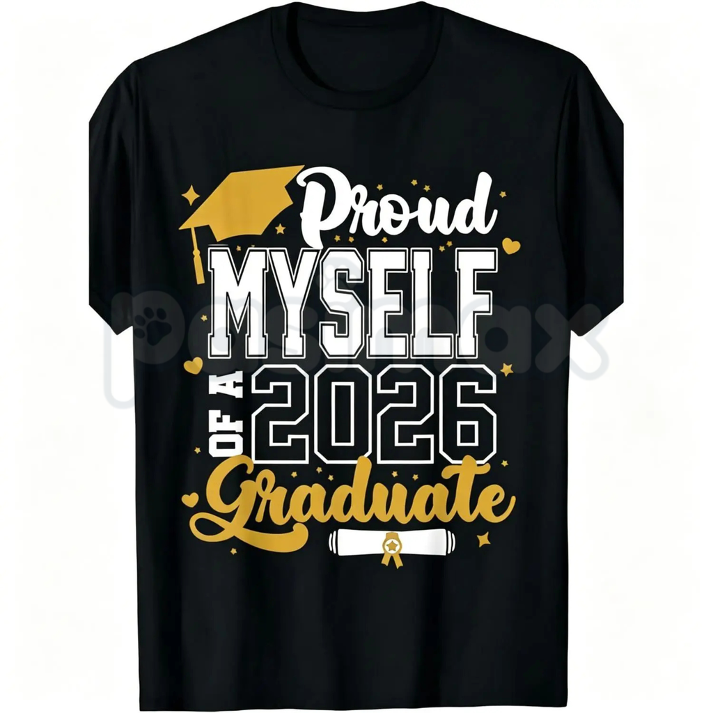 "Proud Mom" Class of 2026 Senior Shirt