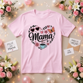 Heart Flower Butterfly & Coffee Mama T-Shirt