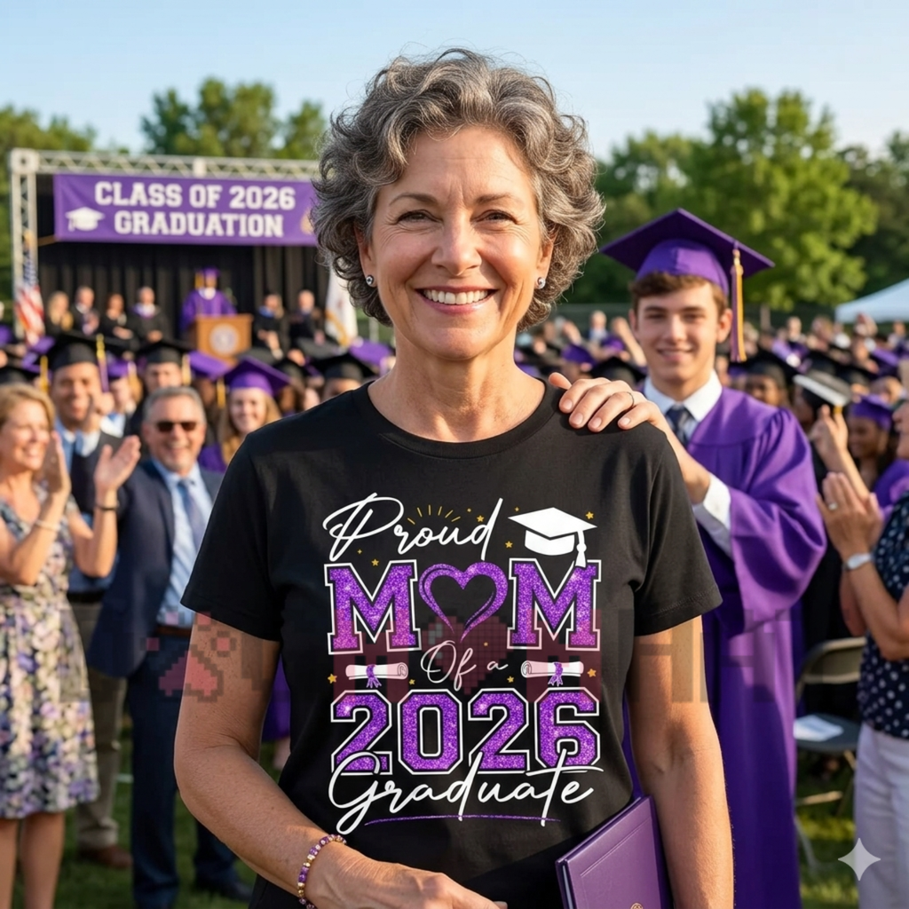 Proud Mom of A 2026 Graduate T-Shirt