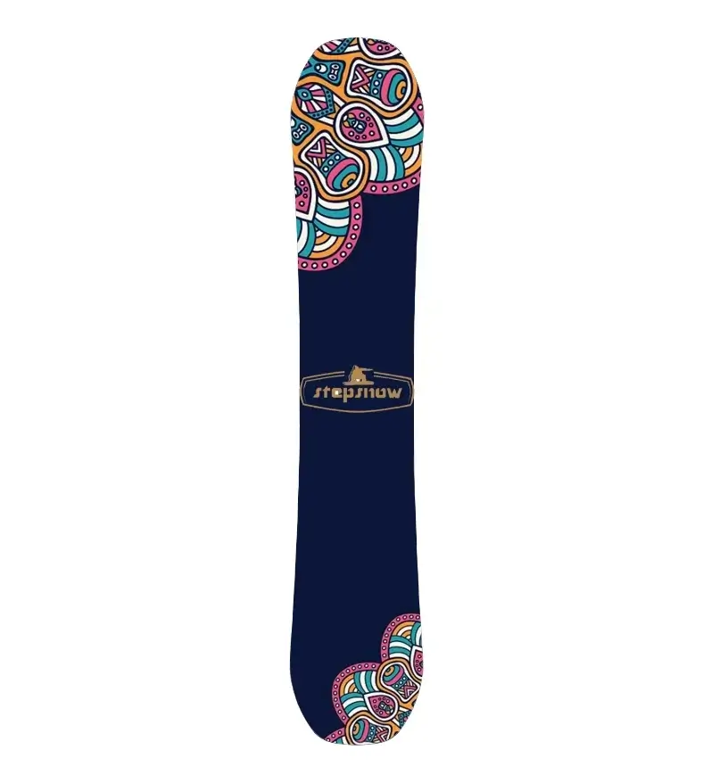 Kids' Snowboard  Poplar Wood & Fiberglass