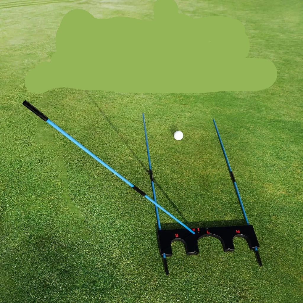 Golf Training Aid  Alignment Gate  6 Sticks  5 Angles