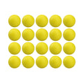 20 Pcs Color Sponge Indoor Practice PU Foam Golf Balls