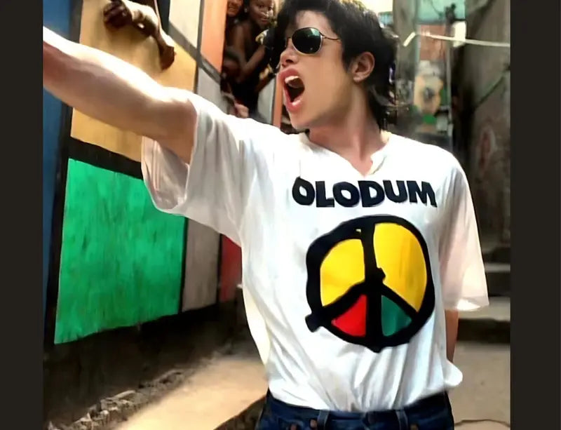 Olodum Michael Jackson "They Don't Care About Us" T-Shirt