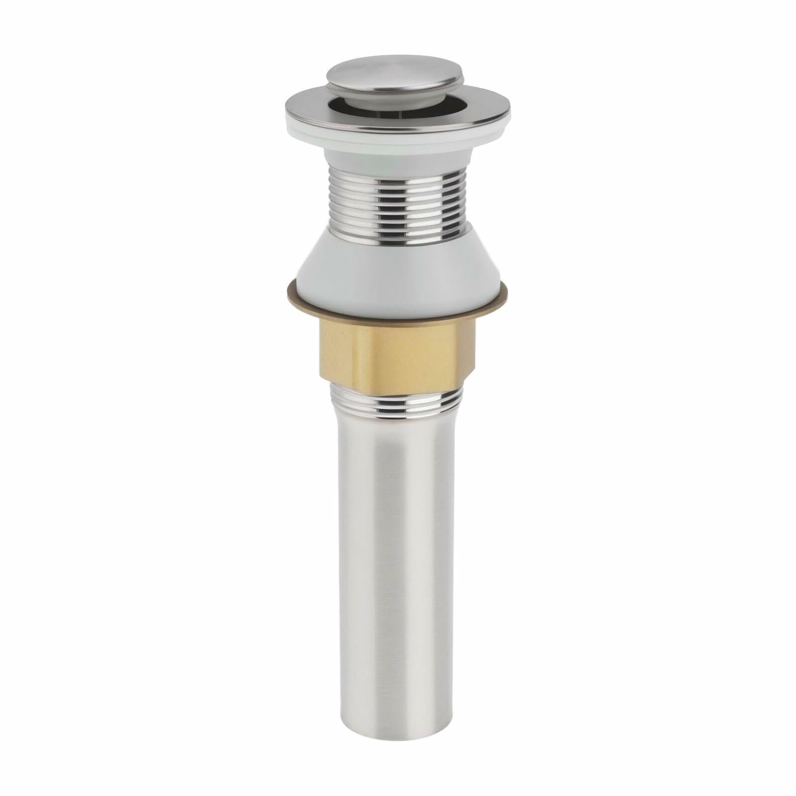 [Like New] SG Store Stainless Steel Sink Drain Plug 18x3cm for Non-Overflow Basin Kitchen