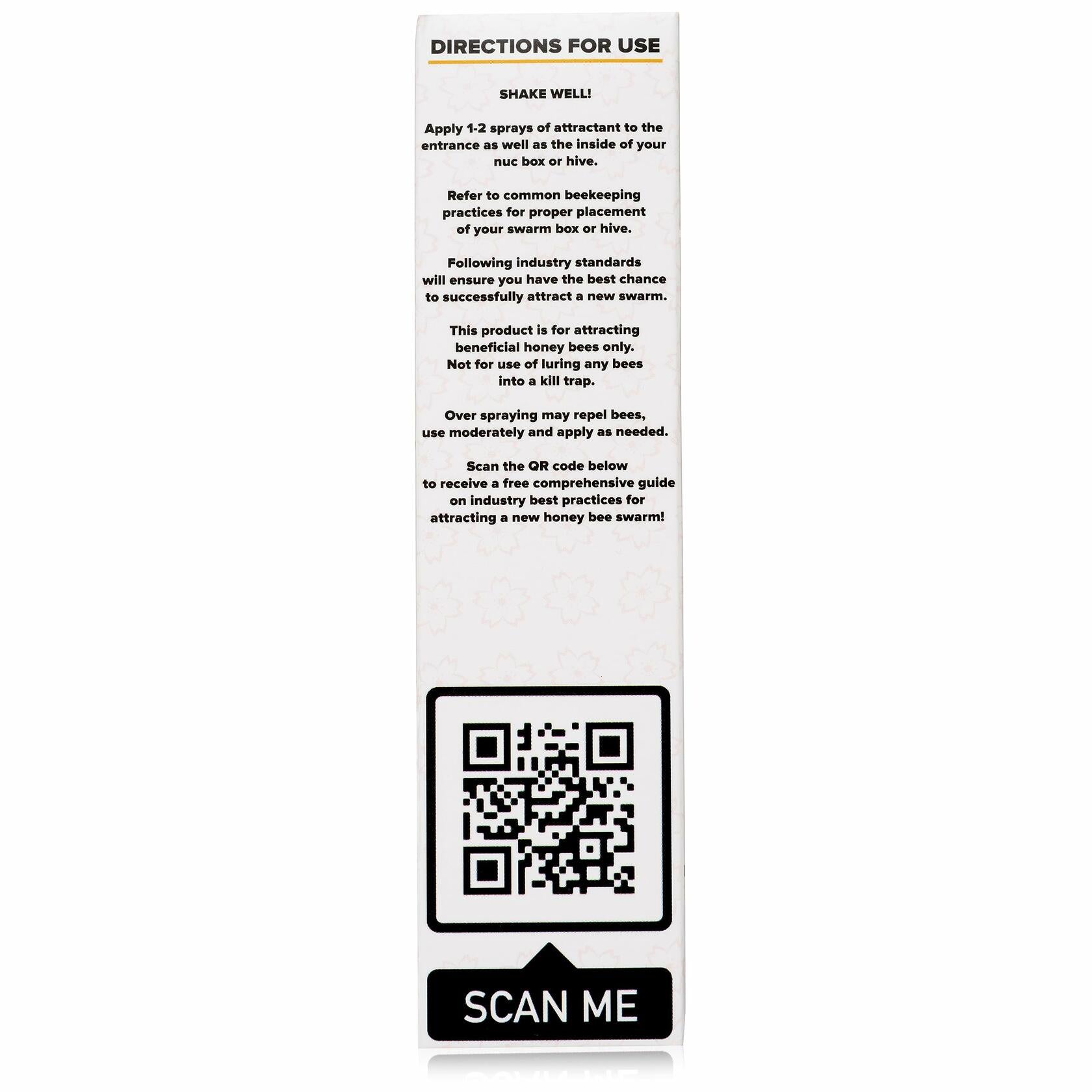 CAMAS POLLINATOR SUPPLY Honey Bee Swarm Lure 2oz Bottle Natural Attractant