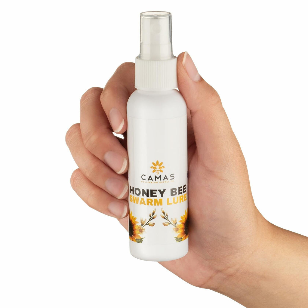 CAMAS POLLINATOR SUPPLY Honey Bee Swarm Lure 2oz Bottle Natural Attractant